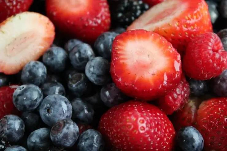 All fruit and vegetables should be washed before eating.