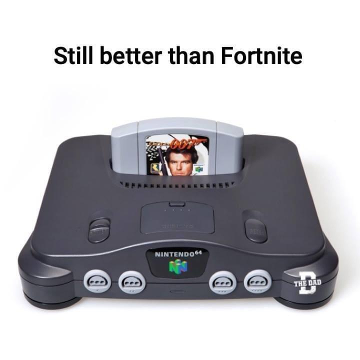 2000s gaming consoles - Still better than Fortnite Nintendo 64 D The Dad Thed