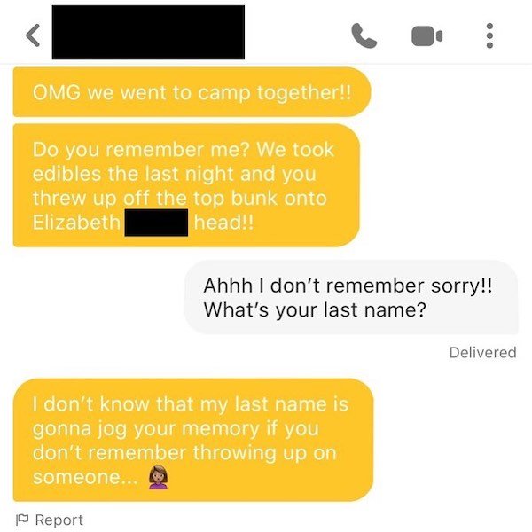 27 WTF Texts Seen on Dating Apps.