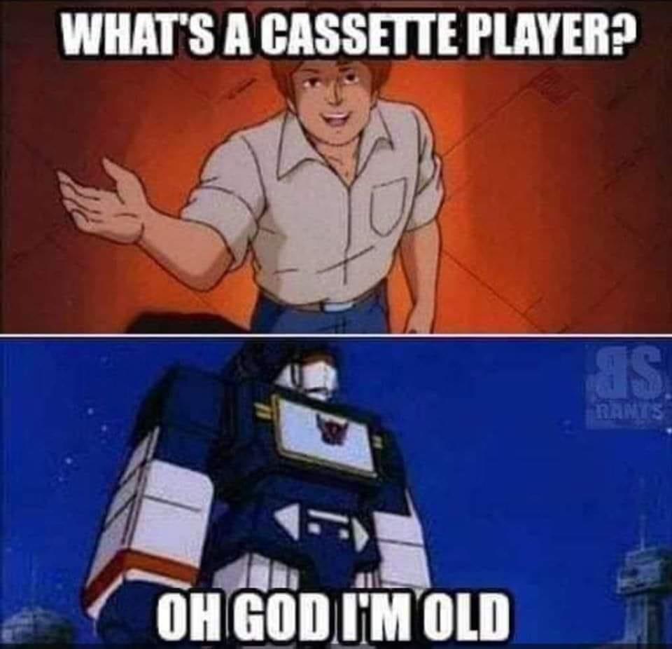 funny random photos - cartoon - What'S A Cassette Player? As Ramis Oh God I'M Old