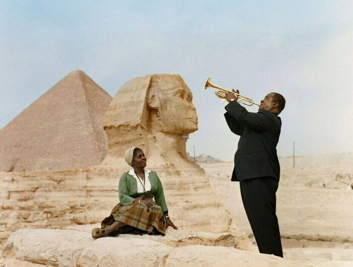 louis armstrong sphinx