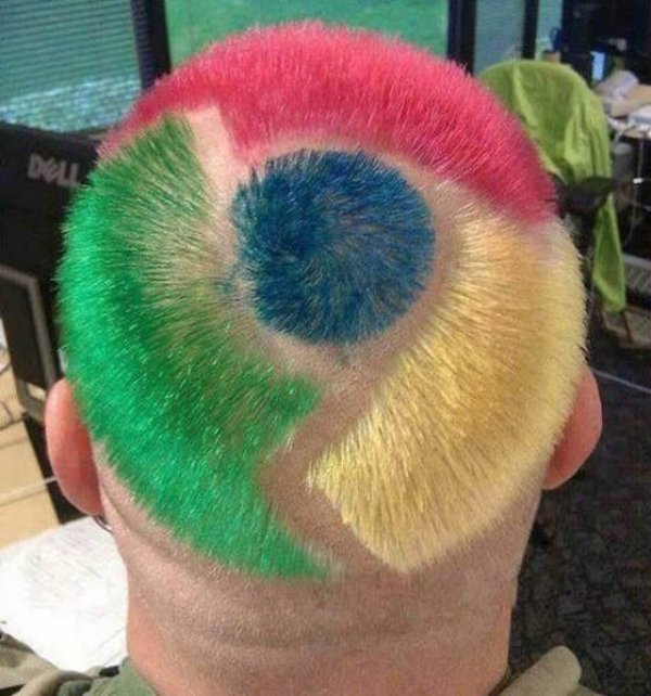 google chrome hair - Dal