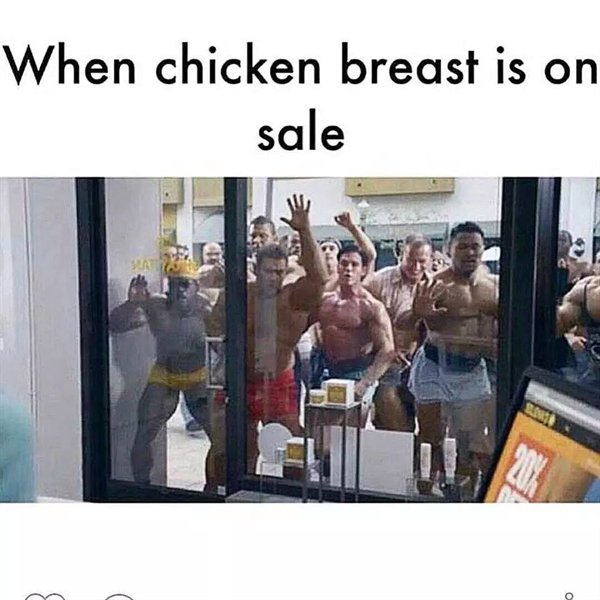 chicken breast is on sale - When chicken breast is on sale Ser