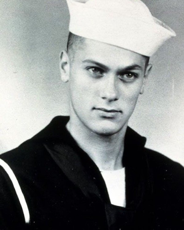 Jamie Lee Curtis shared a photo of her father, Tony Curtis, when he was in the Navy