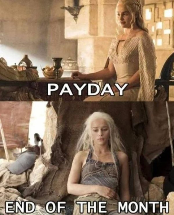 game of thrones season 2 - Payday End Of The Month