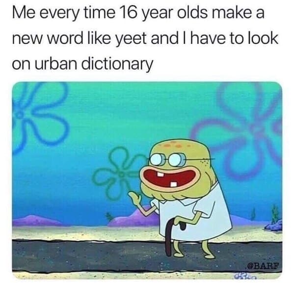 yeet or yote - Me every time 16 year olds make a new word yeet and I have to look on urban dictionary B
