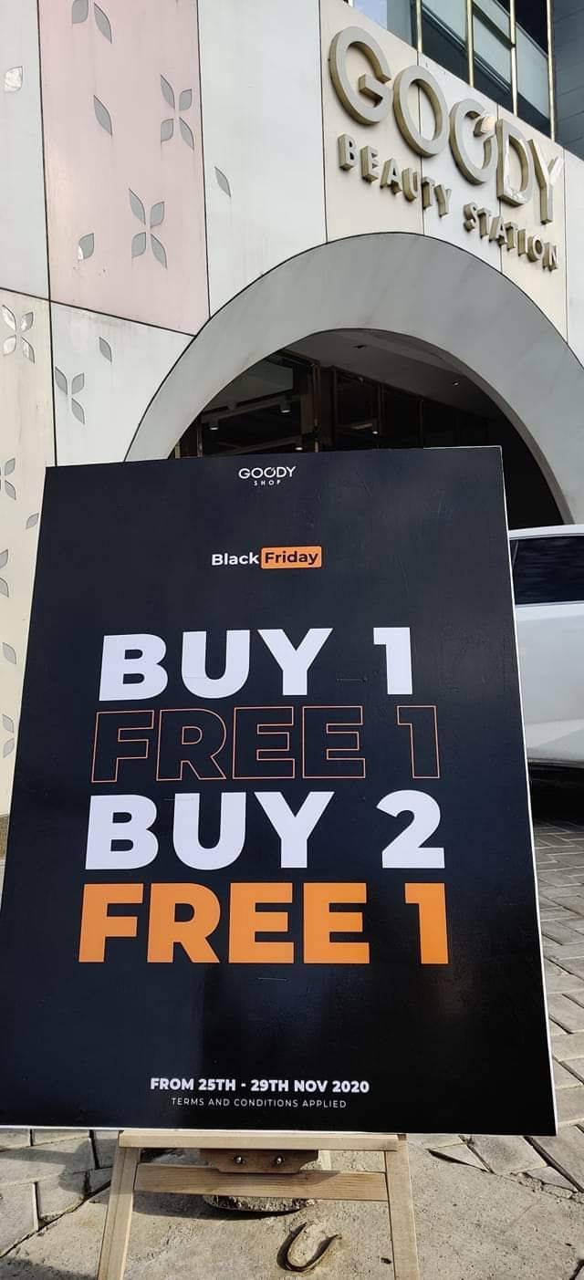 poster - Goody Shop Black Friday Buy 1 Free 1 Buy 2 Free 1 From 25TH 29TH Terms And Conditions Applied