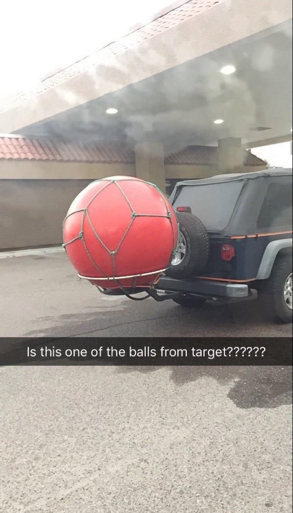 car - Is this one of the balls from target??????