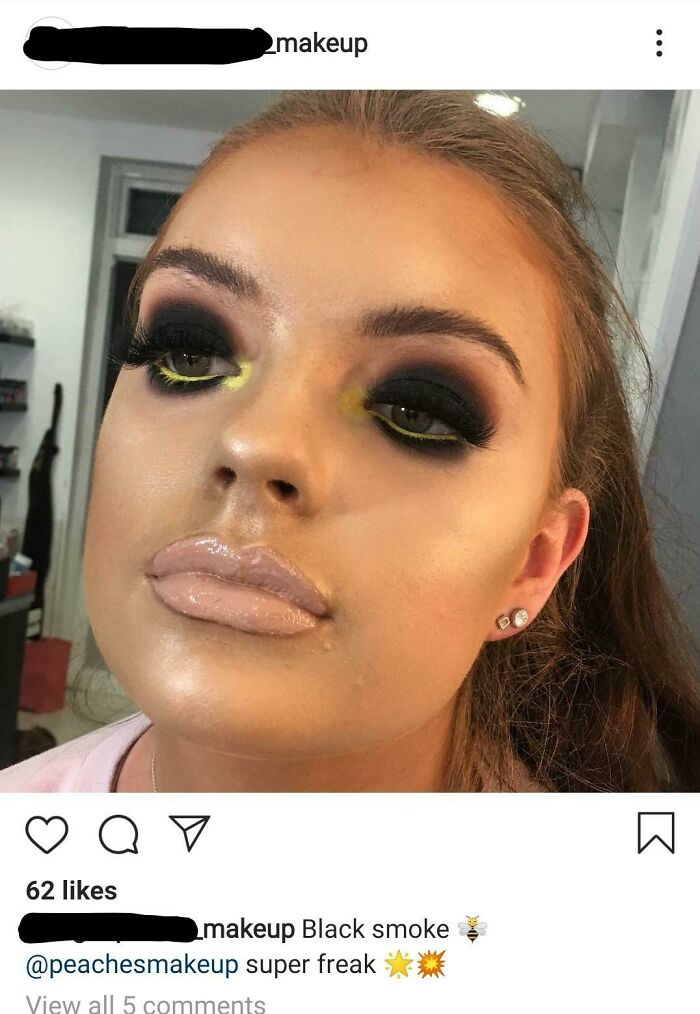 30 People With Ridiculous Makeup.