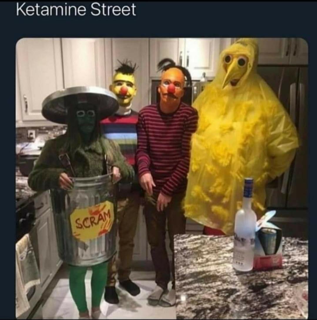 Internet meme - Ketamine Street Scram