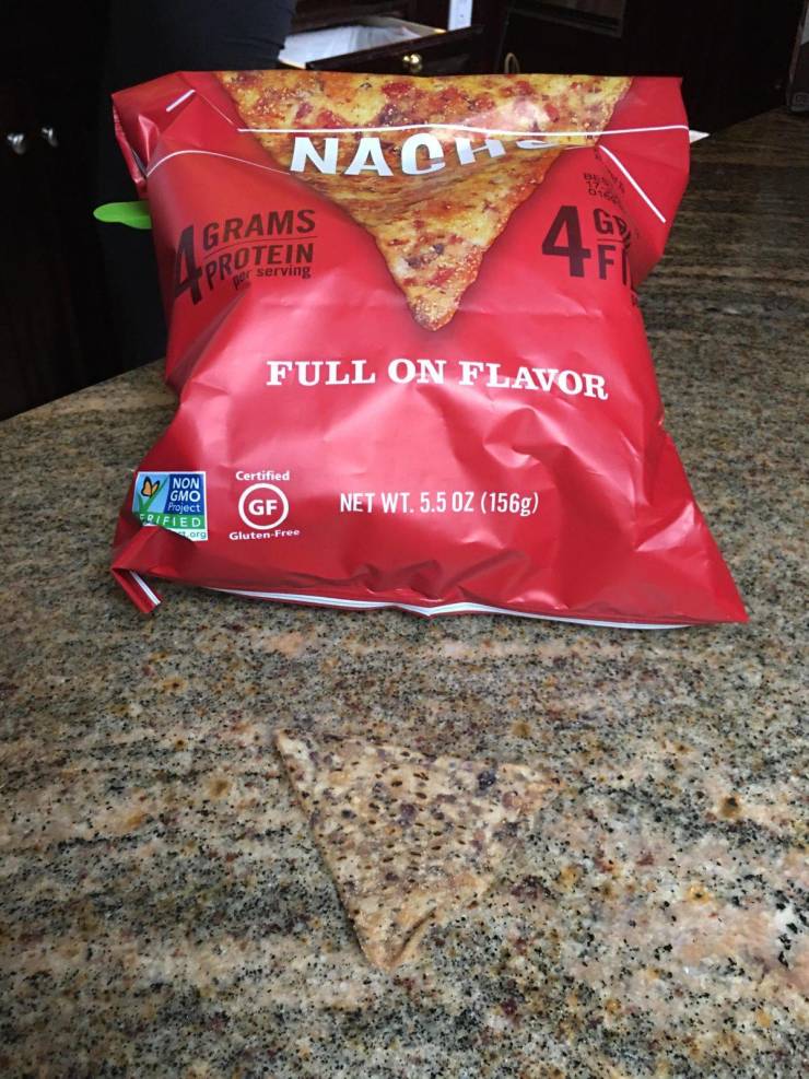 “The way these chips match my countertop.”