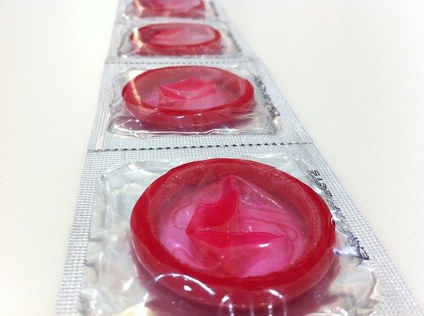 condoms out of box