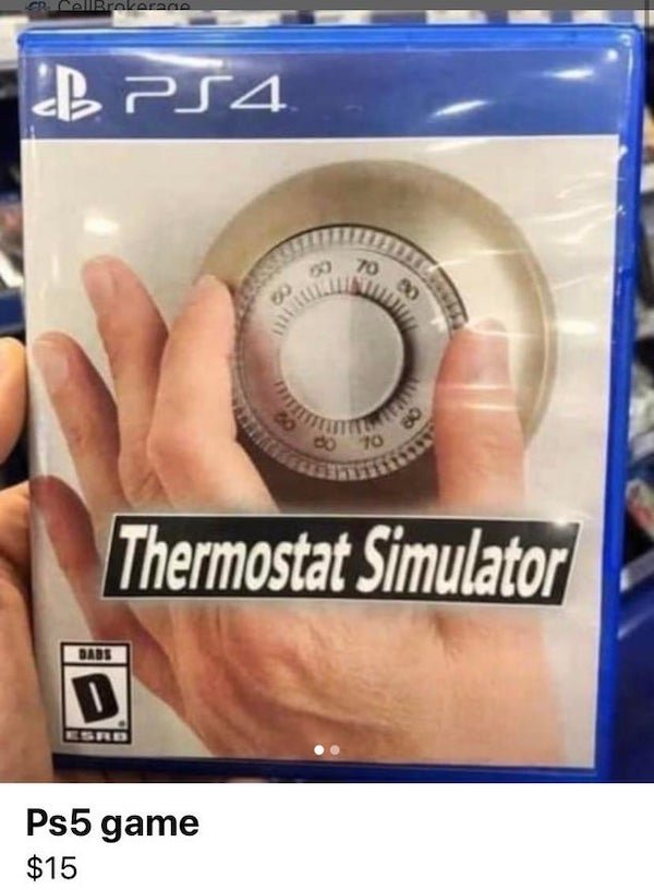 thermostat simulator - CallBrakaran Cb PS4 70 To Thermostat Simulator Dabs D Ps5 game $15