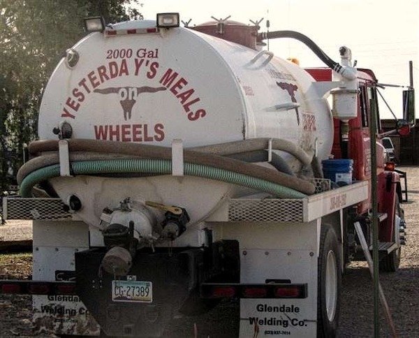 funny septic trucks - Yesterde on Meals Wheels Cg27389 Giordan Glendale Welding Co.