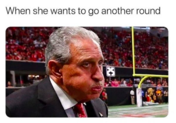 photo caption - When she wants to go another round