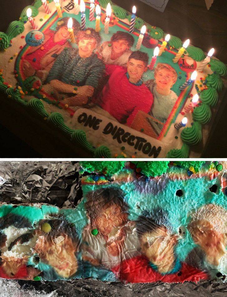 “My mom kept this cake in the freezer for 5 years! ”