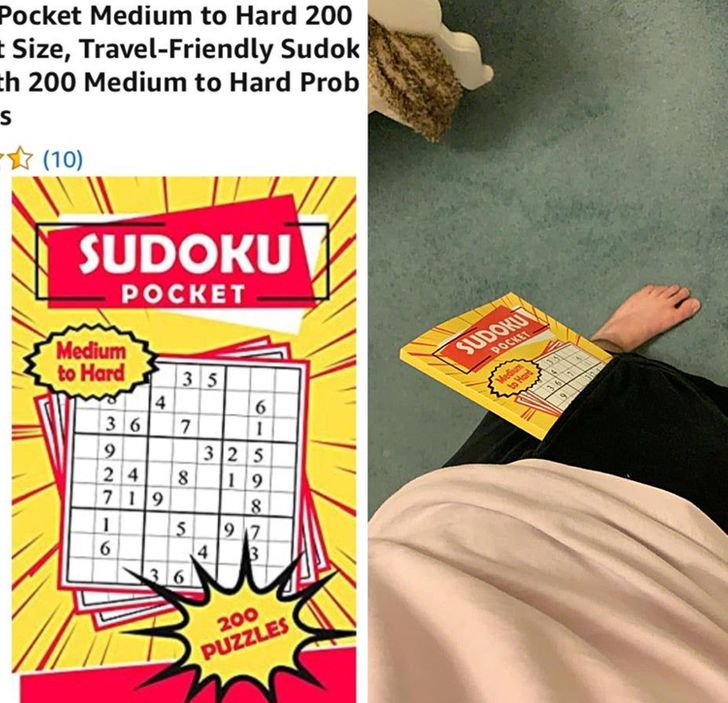 Pocket-size Sudoku doesn’t fit in the pocket.