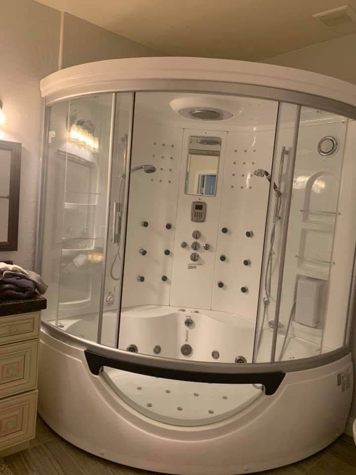 luxury superior steam shower