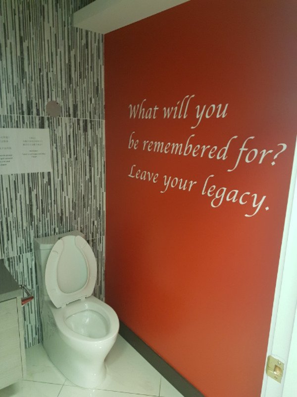 wall - What will you be remembered for? Leave your legacy