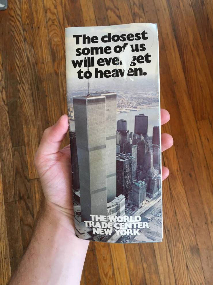 weird things in houses - The closest some of us will ever get to heaven. The World Trade Center New York