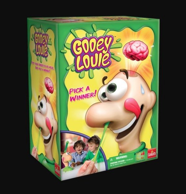 gooey louie game - scodey Louie Gooey Loule Na Nose Le Pick A Winner! Goliath Warning Chema