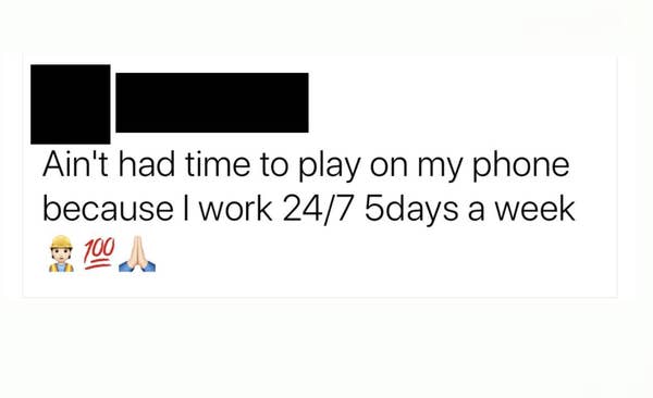 dumb people - diagram - Ain't had time to play on my phone because I work 247 5days a week 1001