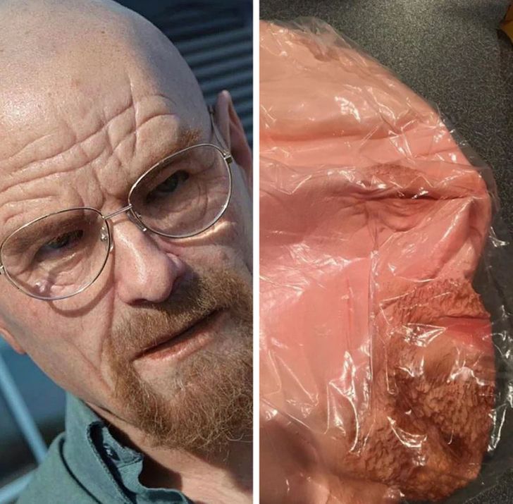 “Breaking Bad mask my friend bought on Instagram”