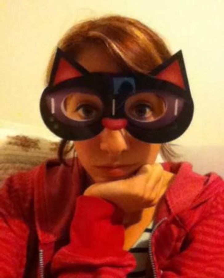 “Ordered the Catwoman mask. I think they gave me the wrong one...”