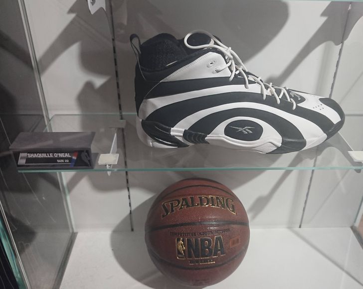 sports equipment - Shaquille O'Neal Sate 22 Spalding &Nba