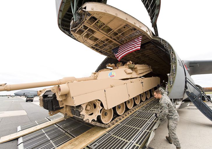 c5 galaxy m1 abrams -