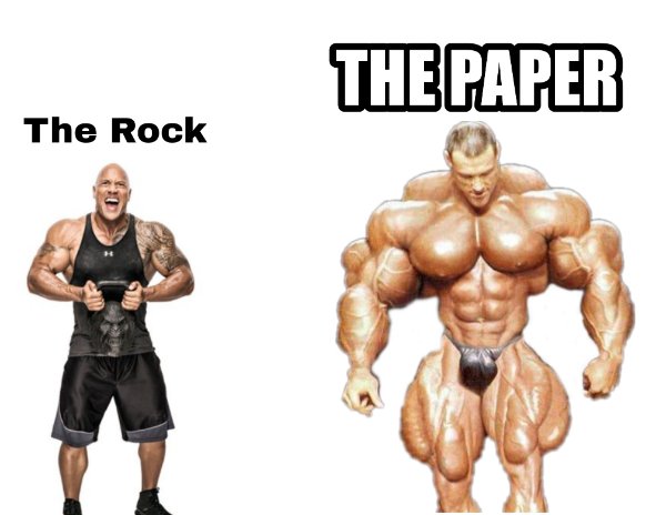 rock kettlebell - The Paper The Rock
