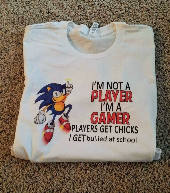 i m not a player i m a gamer meme - I'M Not A Player I'M A Gamer Players Get Chicks I Get bullied at school