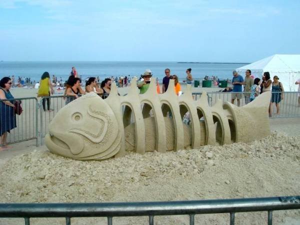 sand castle fish - '