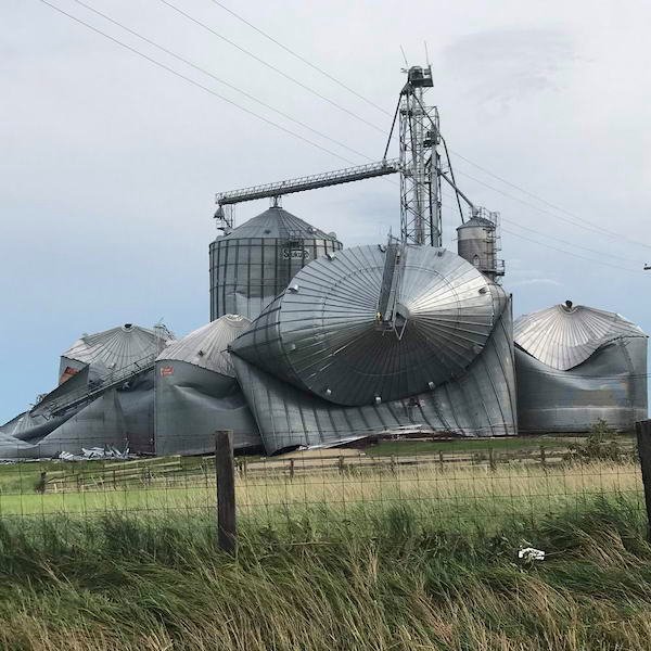 iowa derecho silos