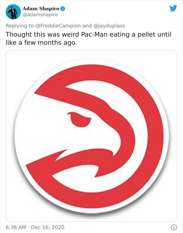 circle - Adam Shapiro and Thought this was weird PacMan eating a pellet until a few months ago.