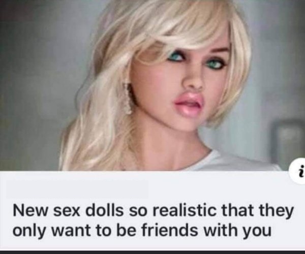 New sex dolls so realistic that they only want to be friends with you