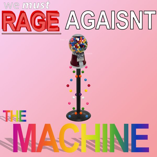 graphic design - we must Rage Agaisnt Magne