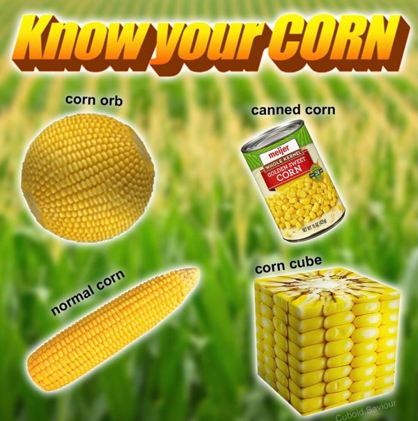 corn orb - Know Your Horn corn orb canned corn meijer Whole Kernel Golden Sweet Corn Erich corn cube normal corn Cuboid Saviour