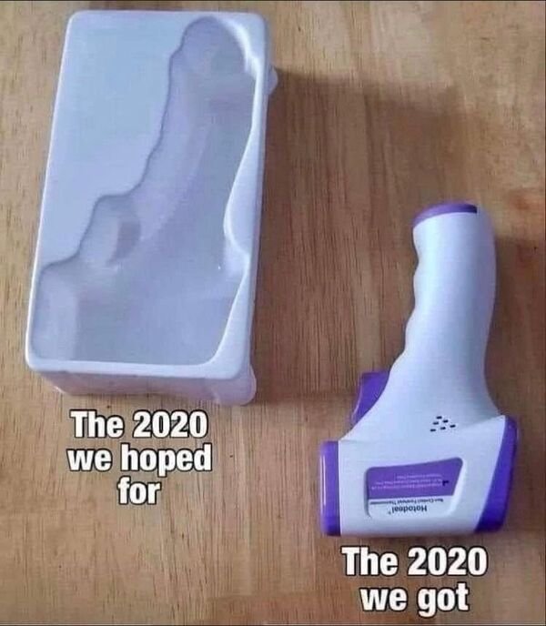 plastic - The 2020 we hoped for The 2020 we got