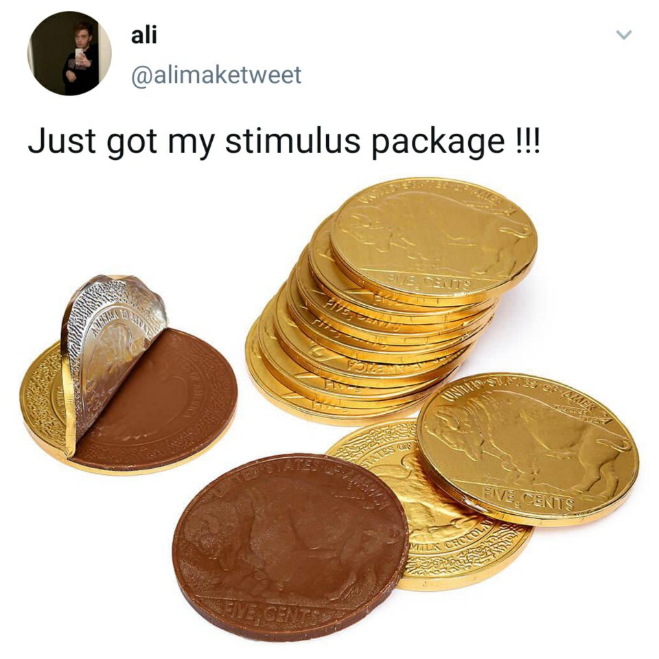 gold chocolate coins - Meu Chocola
