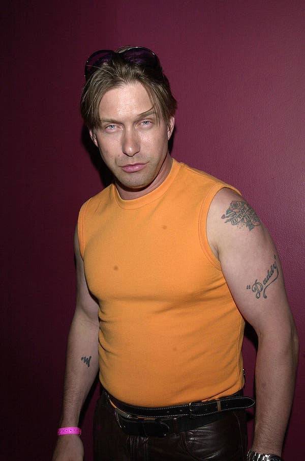 Stephen Baldwin has a Hannah Montana tattoo. Miley Cyrus, who was 15 at the time, told Stephen she would let him guest-star on the show if he got the tattoo. He got the tattoo...but never got a chance to guest-star on the show.
