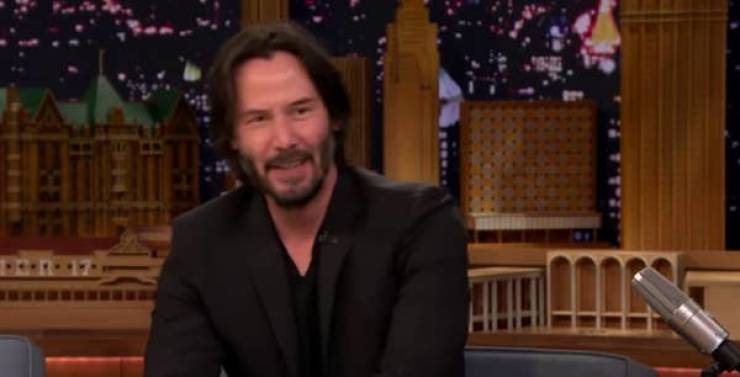 Keanu Reeves told Jimmy Fallon that he almost changed his name to "Chuck Spadina" or "Templeton Paige Taylor."