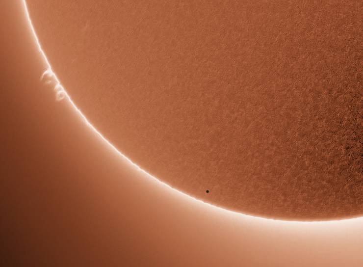 mercury in front of sun