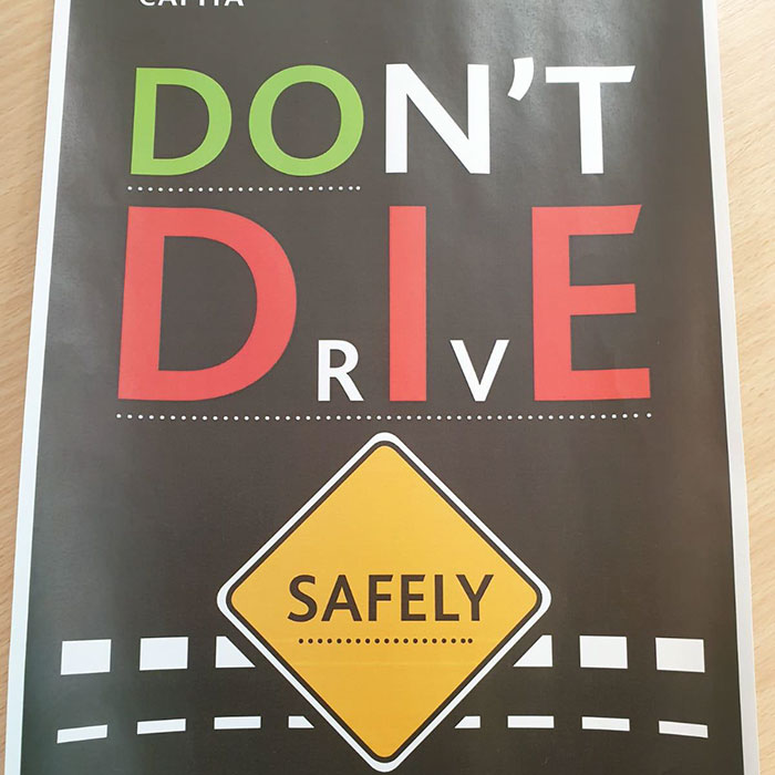 signage - Don'T Drive Safely