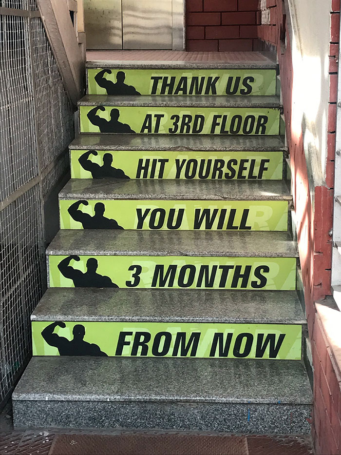 thank us at 3rd floor hit yourself you will 3 months from now - Thank Us At 3RD Floor Hit Yourself You Will 3 Months From Now