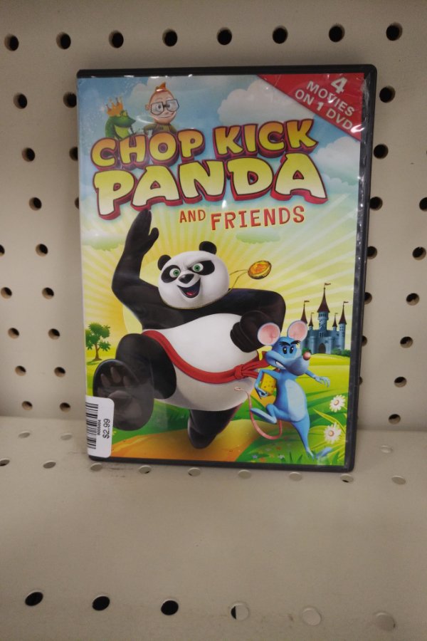 Movies On 1 Dvd 4 Chop Kick Panda And Friends od $2.99