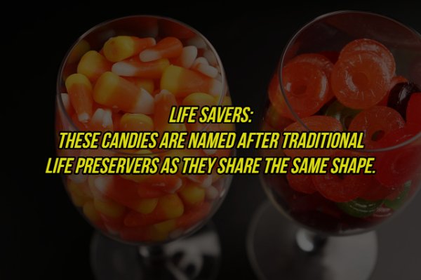 vegetarian food - Life Savers These Candies Are Named After Traditional Life Preservers As They The Same Shape.