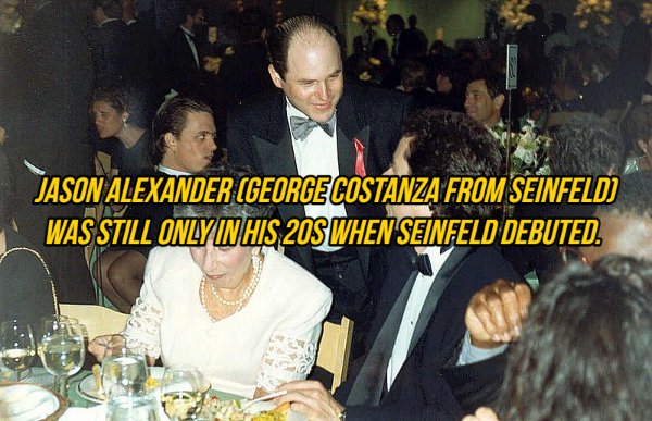 event - El Jason Alexander George Costanza From Seinfeld Was Still Only In His 20S When Seinfeld Debuted.