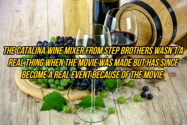 Wine - The Catalina Wine Mixer From Step Brothers Wasn'Ta Real Thing When The Movie Was Made But Has Since Become A Real Event Because Of The Movie