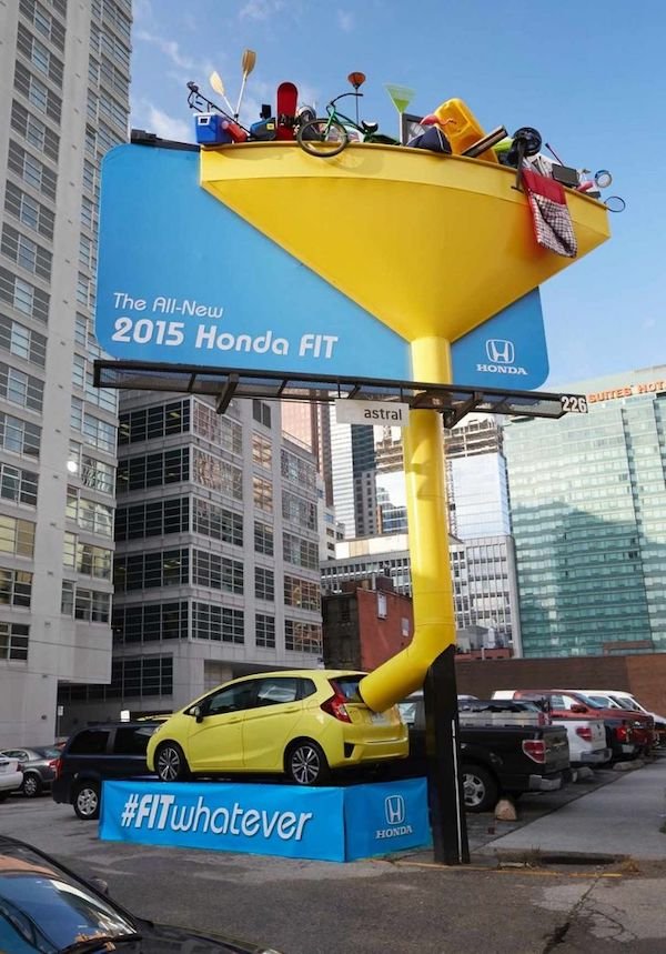 new advertising ideas - The AllNew 2015 Honda Fit Honda 226 BurrEsT Dot astral Ke Honda